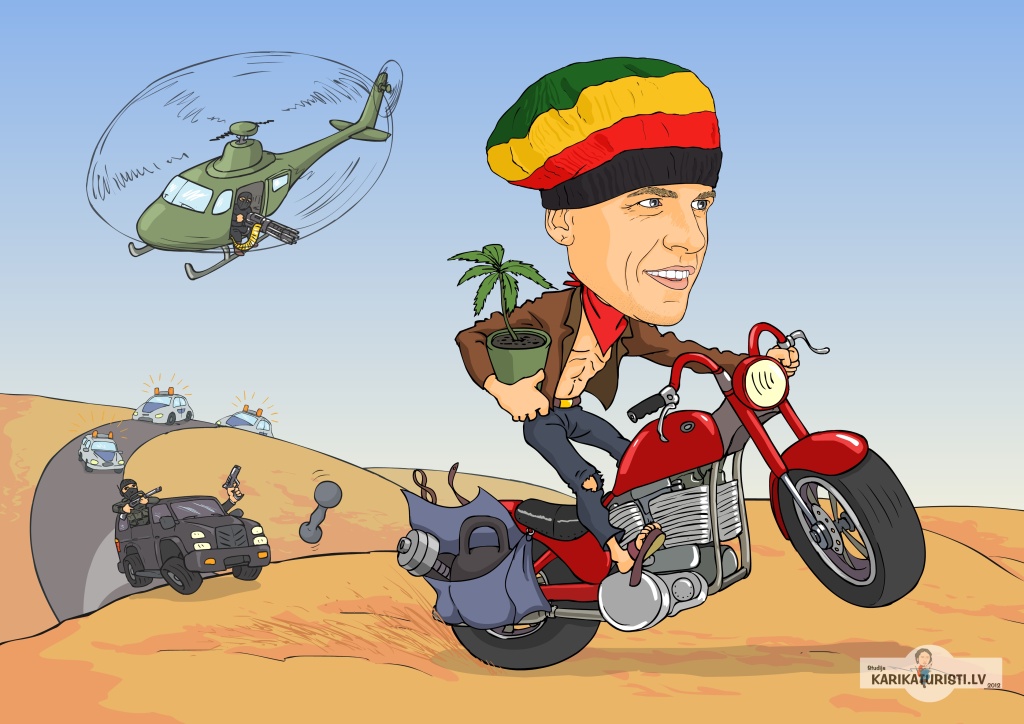 karikatūra pakaļdzīšanās kaņepes policija helikopters kustība tuksnesis lidojums svari šūpuļzirgs